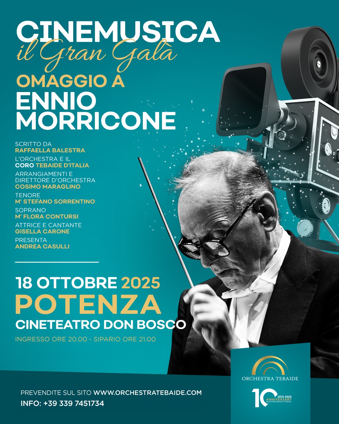 Orchestra Tebaide | OMAGGIO A ENNIO MORRICONE