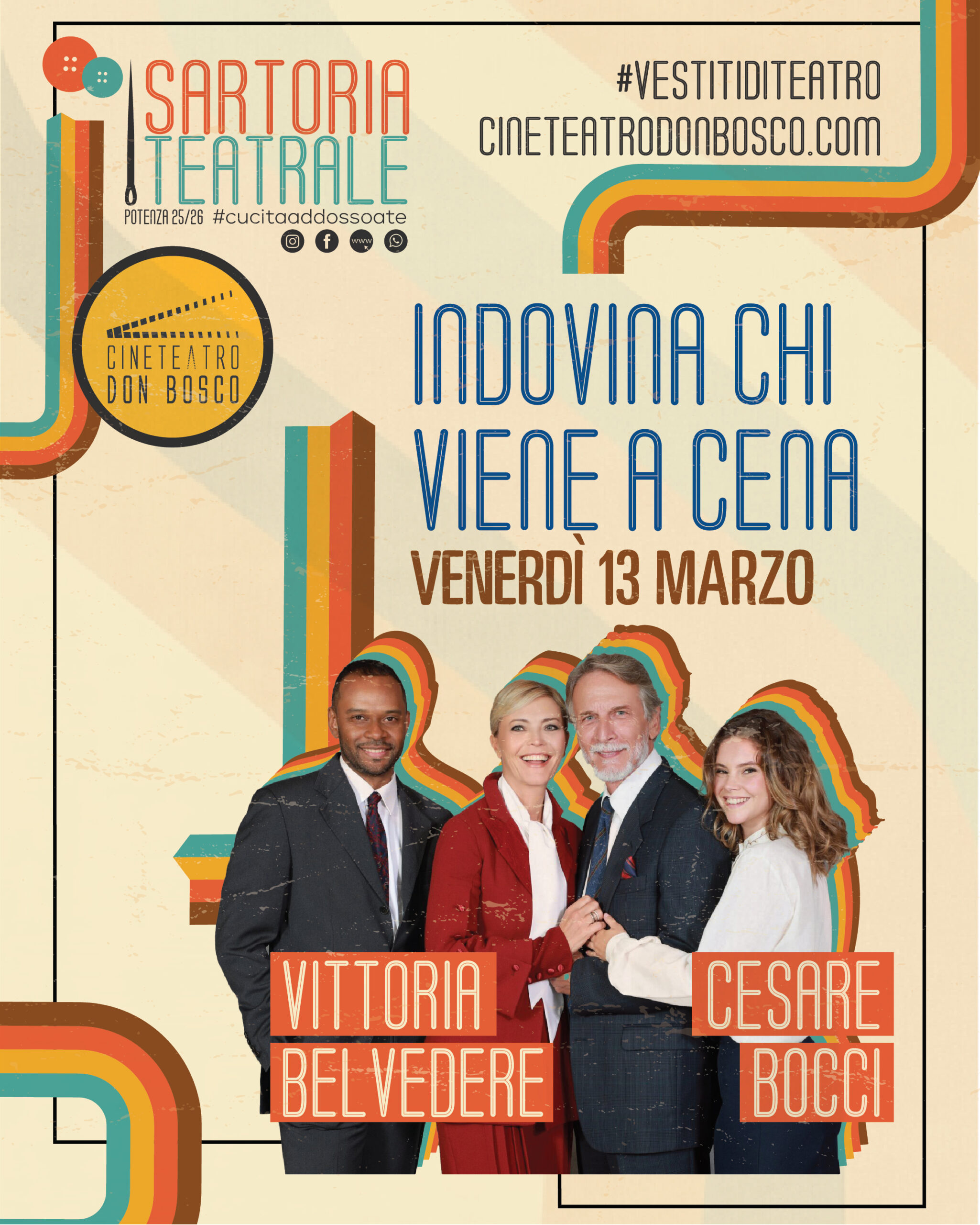 Vittoria Belvedere - Cesare Bocci | INDOVINA CHI VIENE A CENA