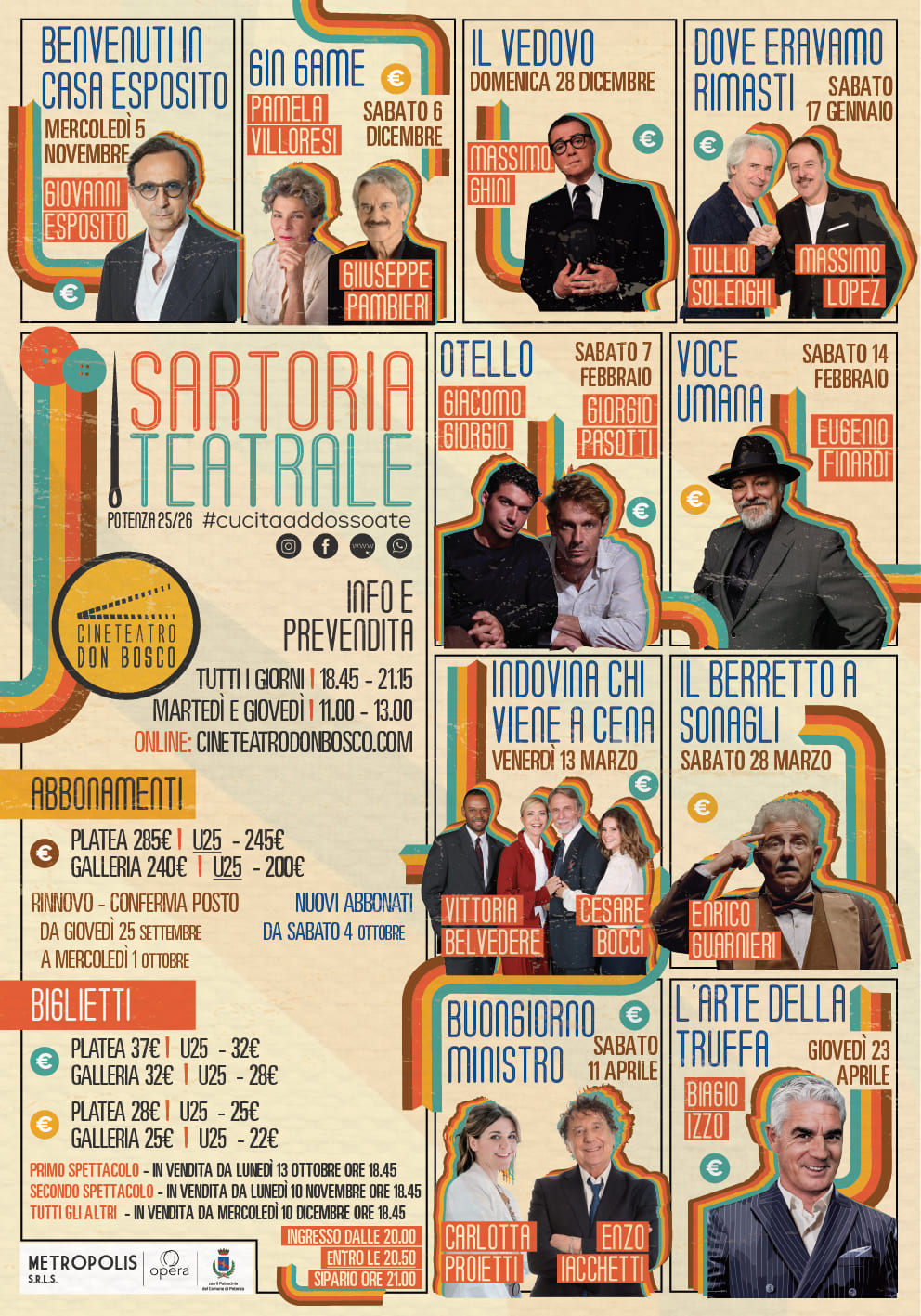 sartoria teatrale 25/26 sartoria teatrale 25/26