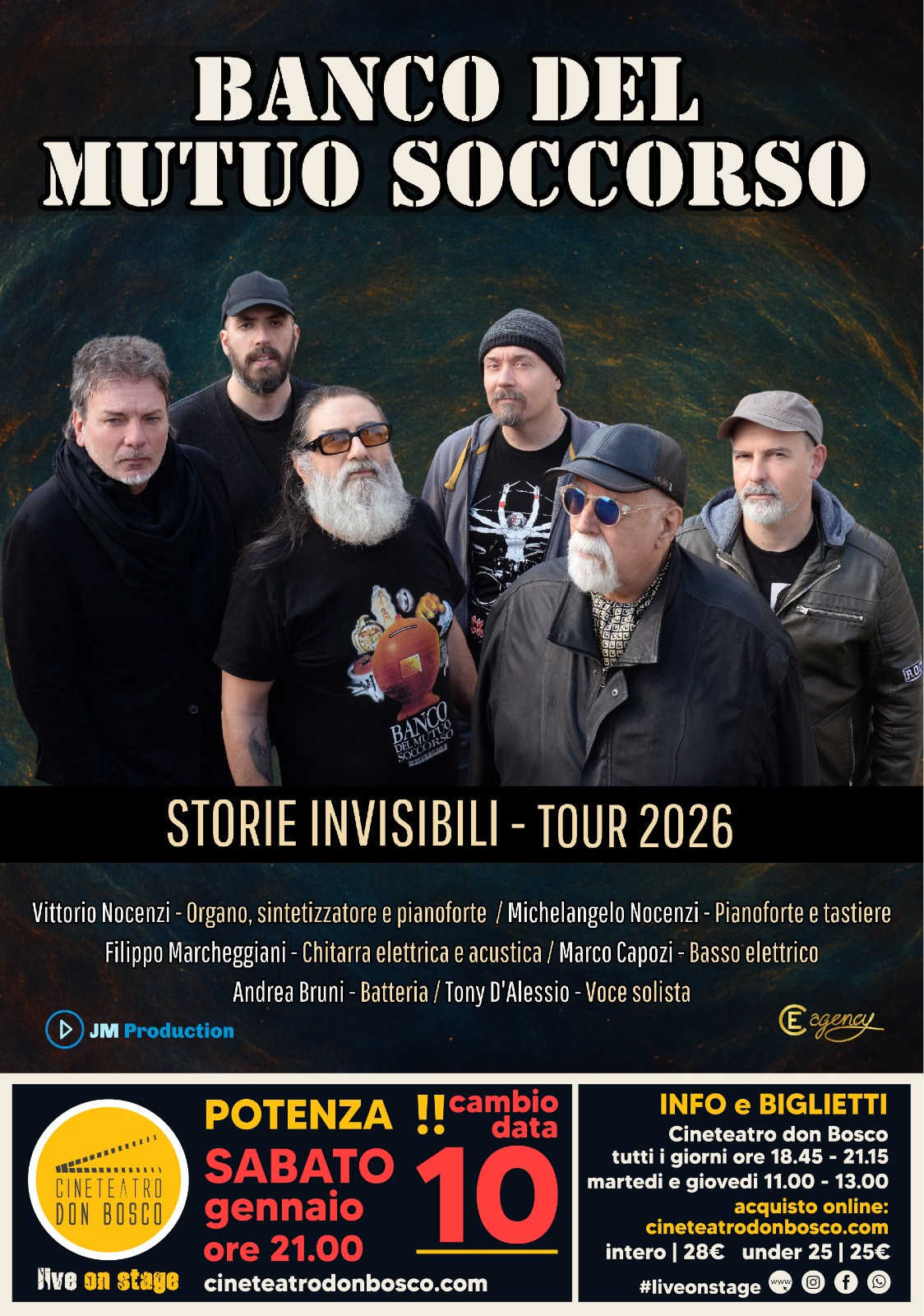 BANCO DEL MUTUO SOCCORSO | Storie Invisibili Tour 2026