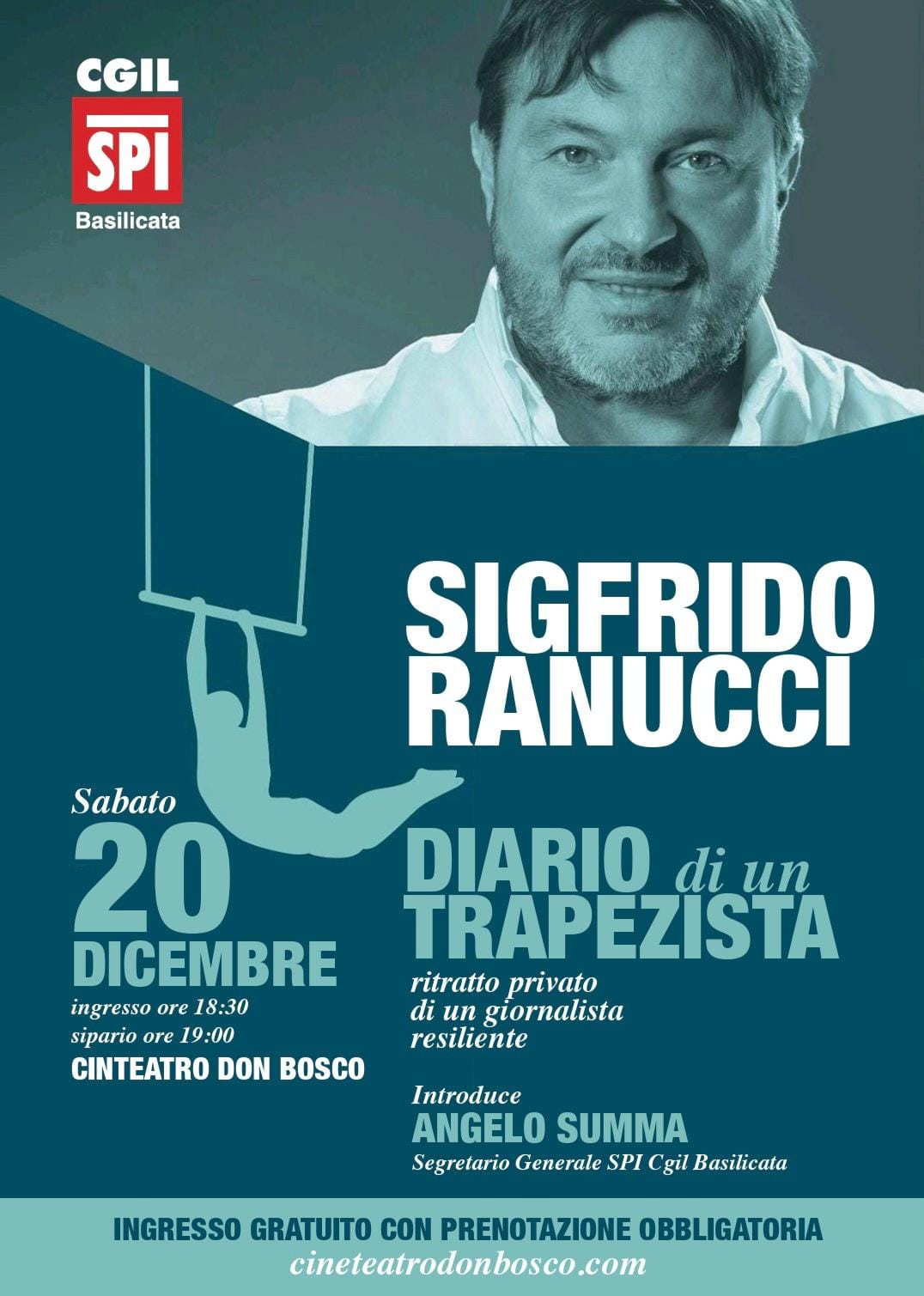 Sigfrido Ranucci | DIARIO DI UN TRAPEZISTA. Ritratto privato di un giornalista resiliente