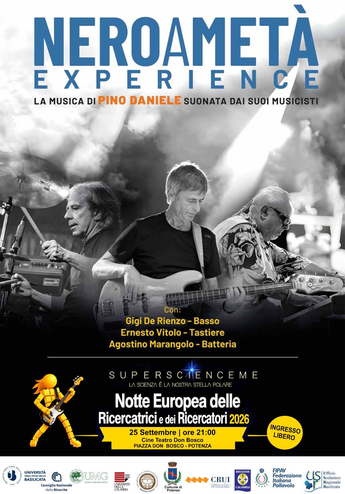 NEROAMETà EXPERIENCE - NOTTE EUROPEA DEI RICERCATORI 2026
