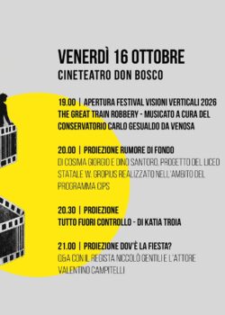 Visioni Verticali – 16 Ottobre – giornata 1