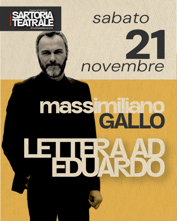 Massimiliano Gallo - LETTERA AD EDUARDO