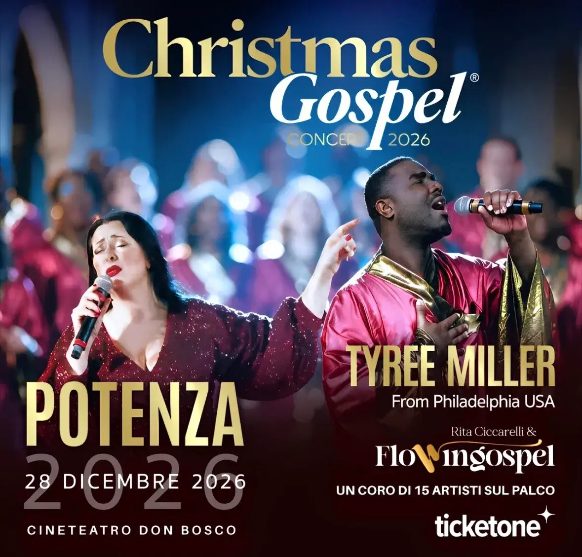 Christmas Gospel Concert 2026 - Tyree Miller - FlowinGospel